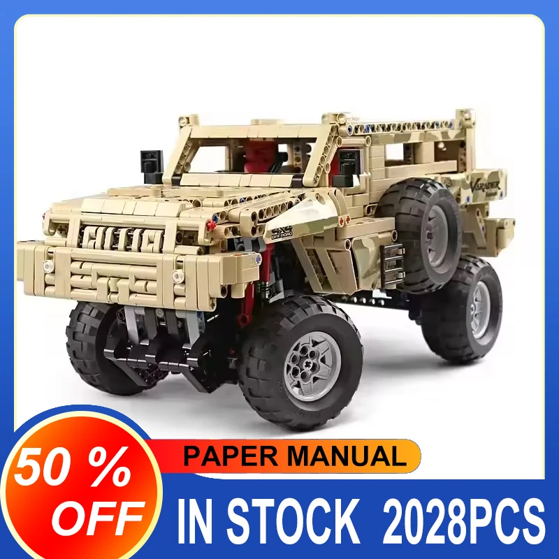 

MOULD KING 13131 Technical 1:8 Marauder Truck Building Blocks Remote Control Off-Road Vehicle Toys for Children Boys