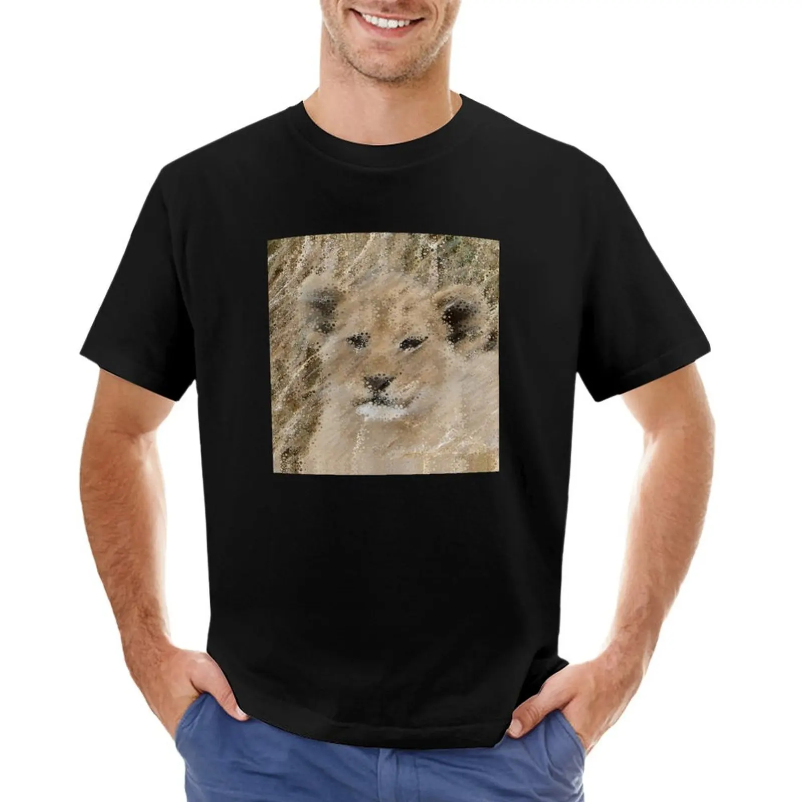 

Lion Cub | Essence of Africa T-Shirt animal prinfor boys sports fans mens t shirts top quality