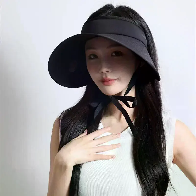 

Summer Outdoor Sun Hat For Women Fashionable Casual Wide Brimmed Hat Portable Fisherman Hat With Removable Sunscreen Shawl