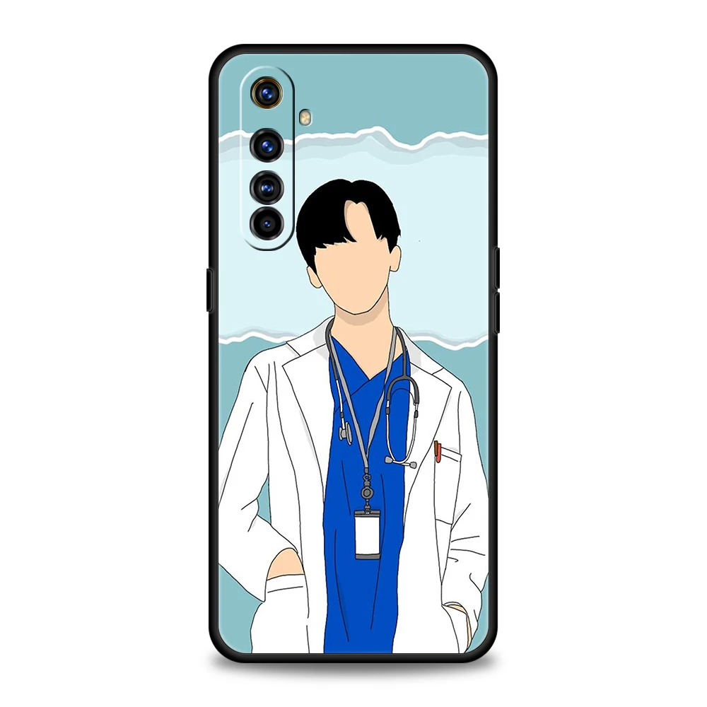 حافظة هاتف لهاتف اوبو A17 A31 A54 A57 A78 A80 A98 Find X5 X6 Pro Reno 6 7 10 11 12 F Pro 5G غطاء من البولي يوريثان الناعم ممرضة الطب الطبي #4