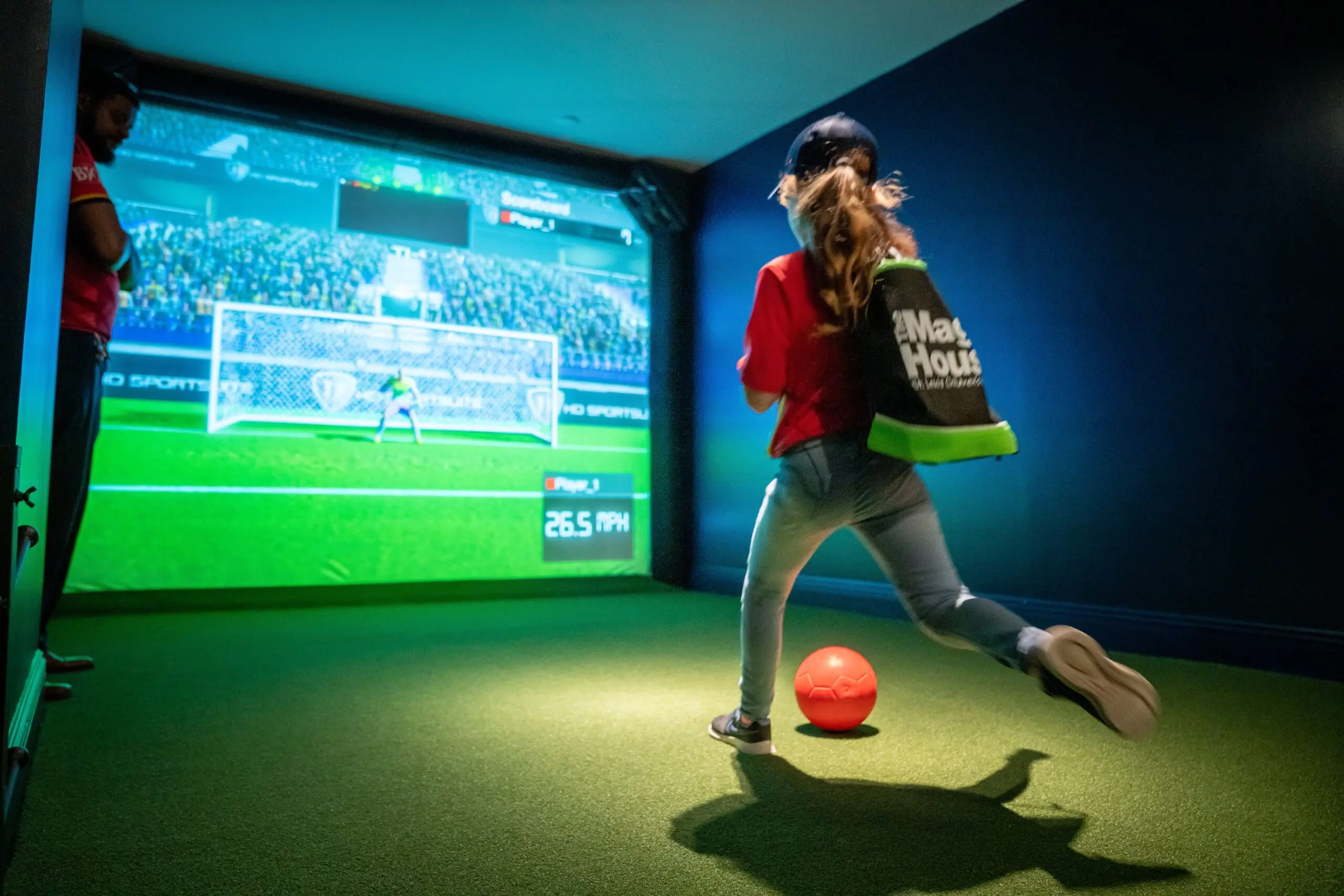 Indoor Ar Interactive Football Sport Games Simulator Kids American Football Simulator