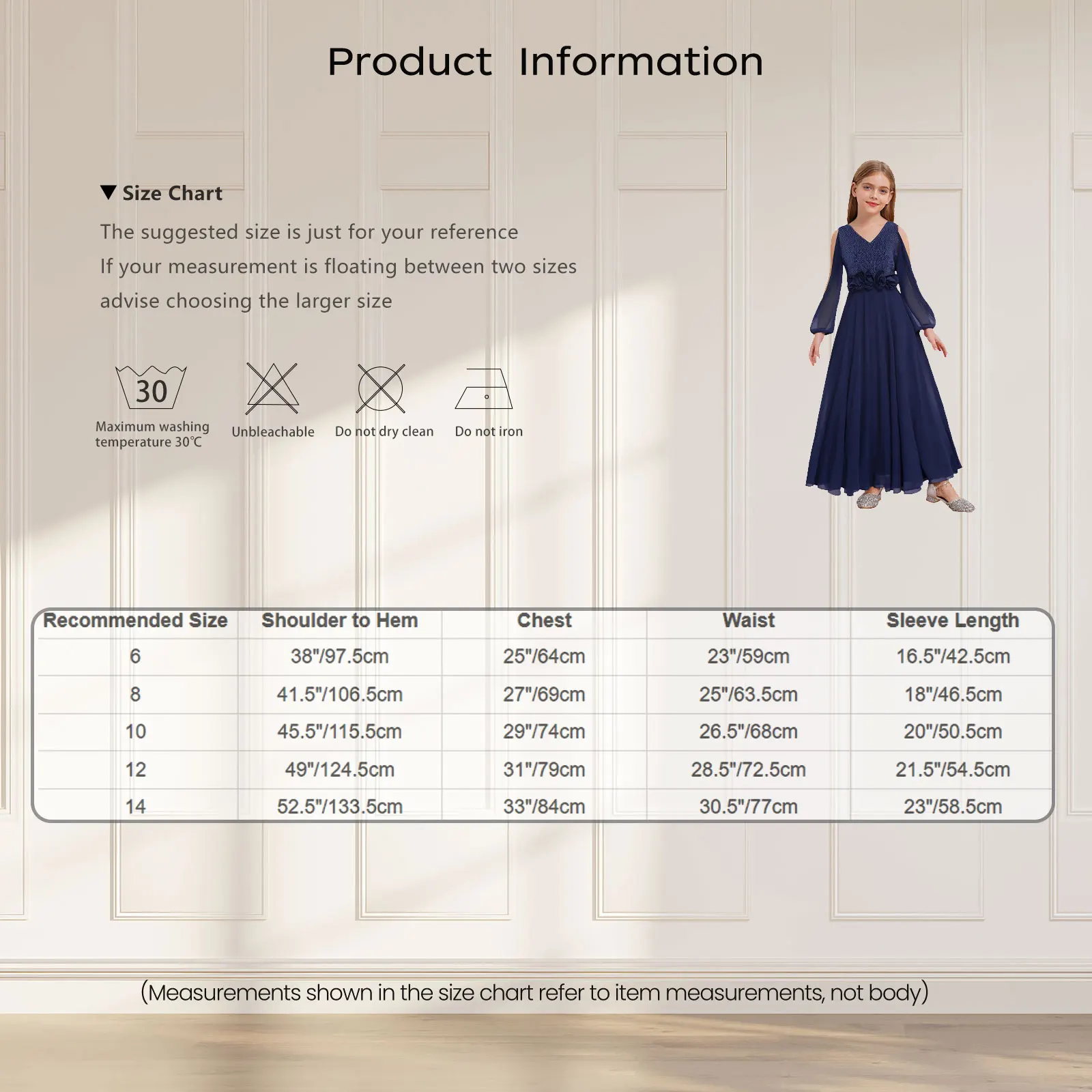 فستان قاعة الرقص للأطفال فساتين حفلات شيفون للفتيات لحفلات الزفاف والحفلات الراقصة أزياء الأميرة