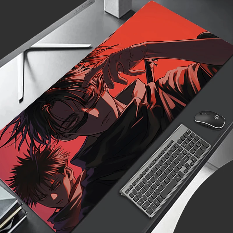 

Large Mouse pad jujutsu Kaisen Choso pc speed For e-sports players 800x300 Laptop Computer Keyboard desk Mat xxl Anime mousepad