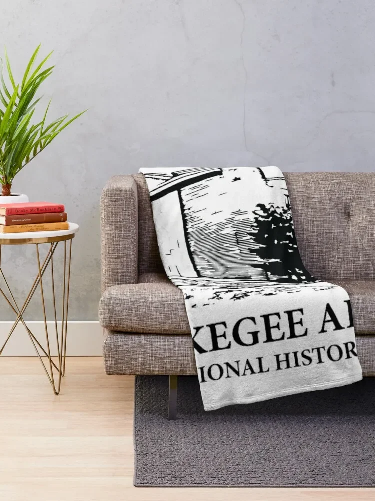 Tuskegee Airmen National Historic Site Throw Blanket Blankets For Bed Cute Plaid Luxury Designer Bed covers Blankets