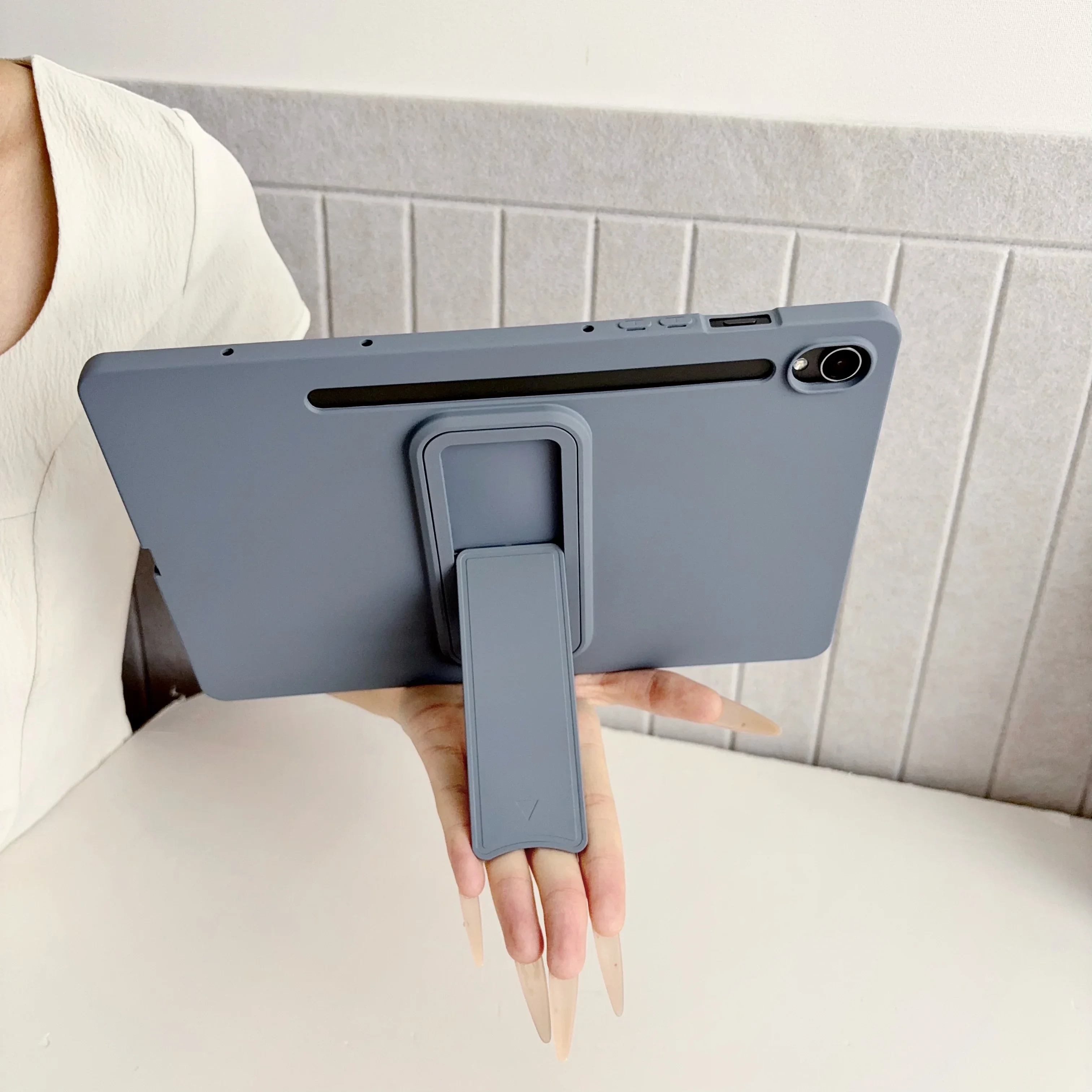 Stand-Tablet-Hülle für Samsung Tab S10 Lite S9 FE 10.9 S11 S8 S7 11 S7+ S8+ Plus 12.4 A7 S6 Lite A9 A11 8.7 A8 A9+ A11+ Plus 11 – Detail 25