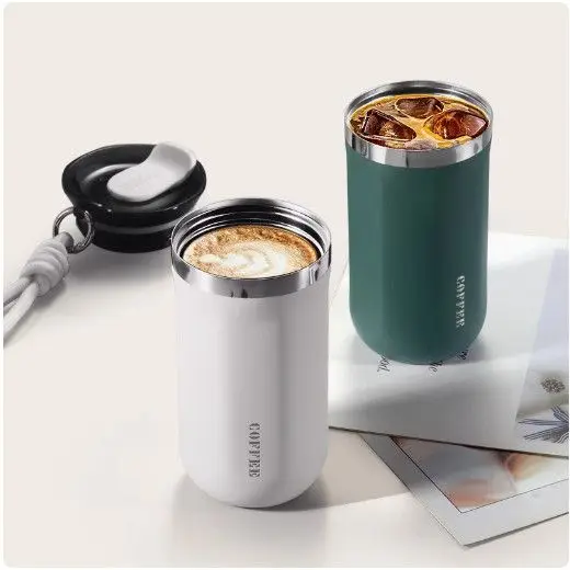 

304 New Girls Stainless Steel Water Cup Cup Portable Students High Value Coffee Cups