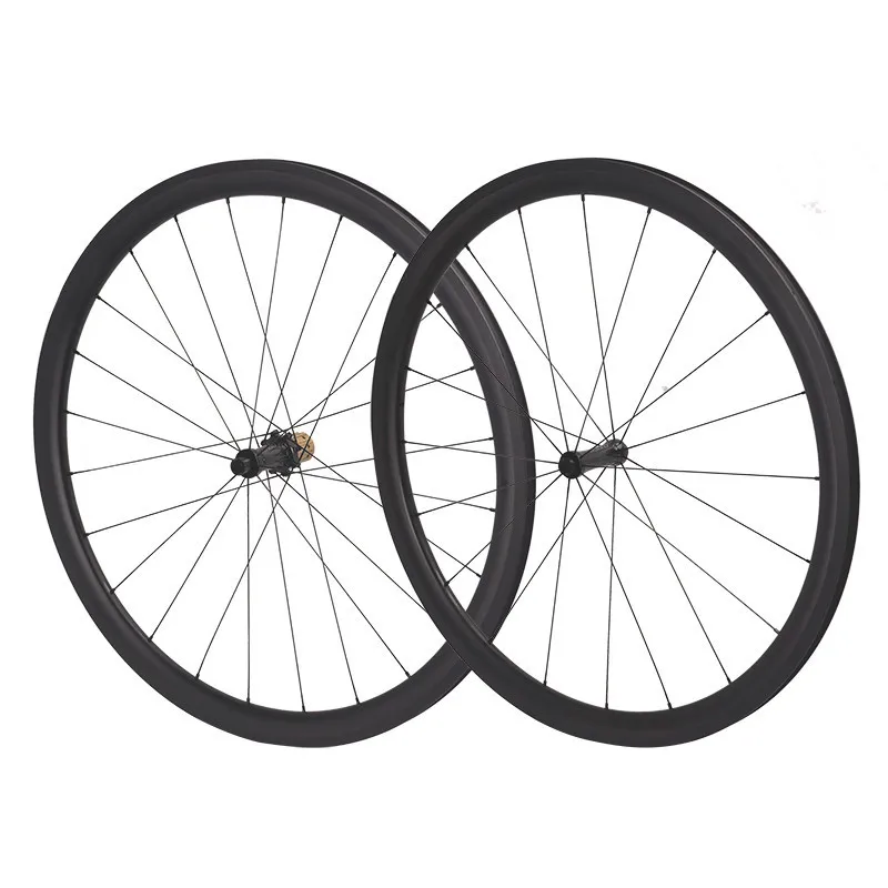 Carbon fiber road wheel set, ultra light, 38/50/60mmv/C brake disc brake, bicycle wheel set, 700C 60T