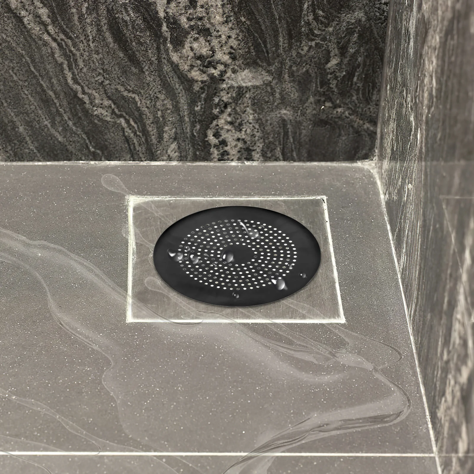 

3pcs Silicone For Tub Cover Bathtub Sink Kitchen Shower Hair Drain Catcher Tub Strainer Drain Shower Hair Stopper Stopper