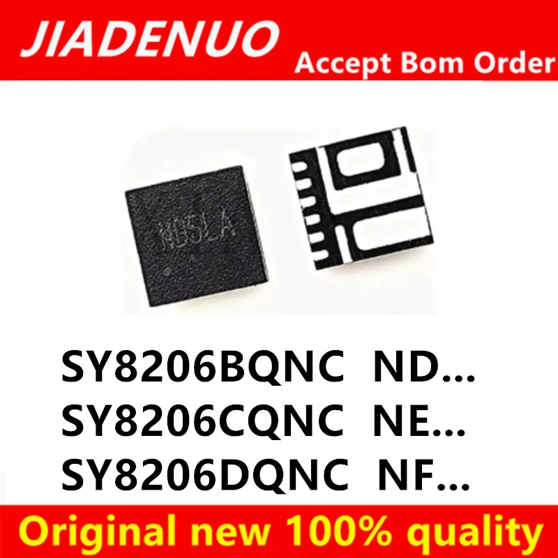 (5-10piece) 100% New SY8206 SY8206BQNC SY8206B ND5MC ND... SY8206CQNC SY8206C NE3KA NE... SY8206DQNC SY8206D NF5LA NF... QFN-6