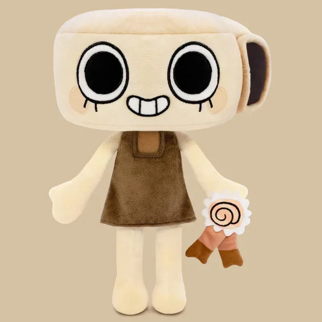 Dandys World Shelly Plüschtier, weiche Cartoon-Puppe, Spiel-Peripherie, Sammlerstück, Geschenk für Heimdekoration, Sofa-Ornament, Ausstellungsgegenstand