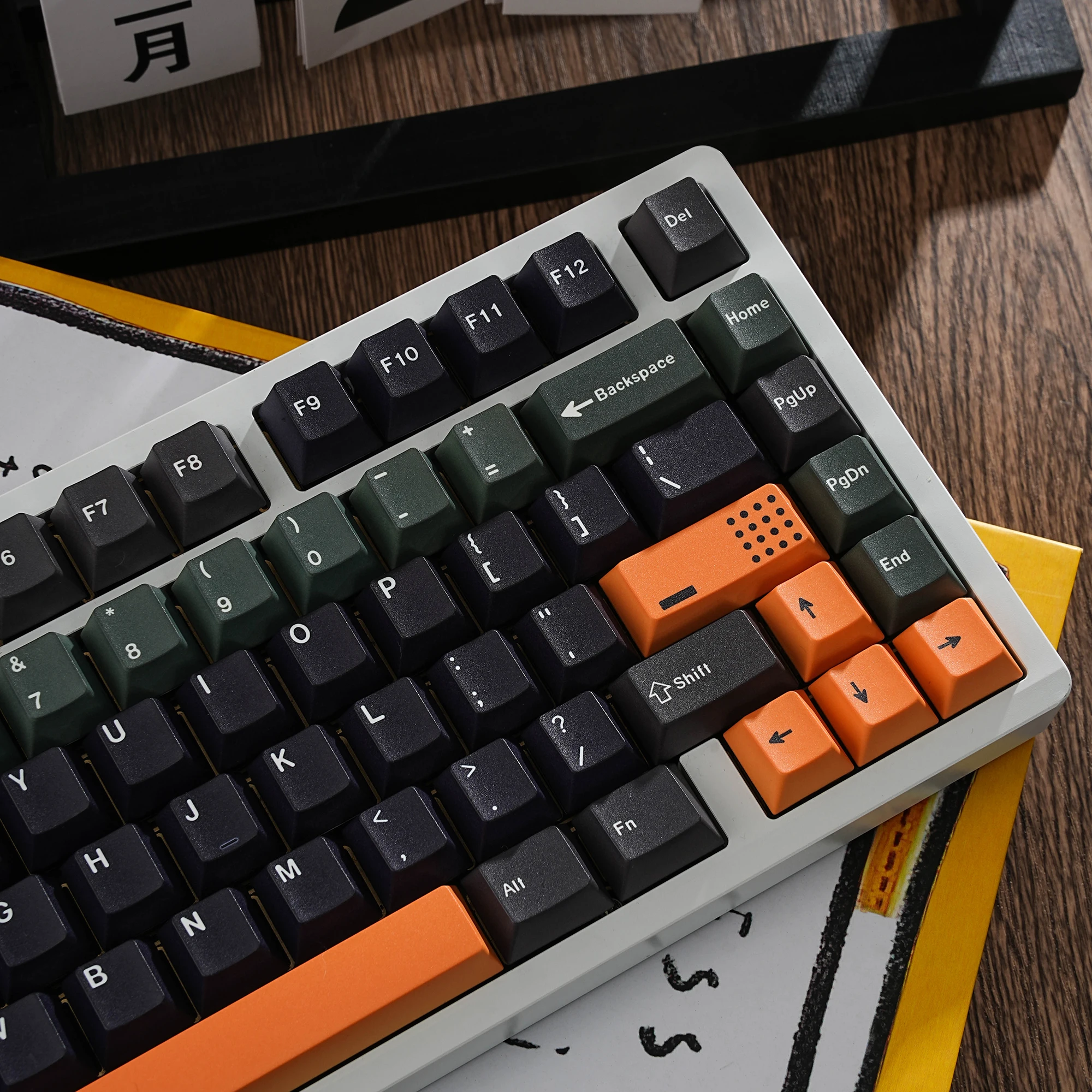 143 Keys PBT Cherry MX Keycap Set - Korean English Russian German Spanish French ABNT2 Resonance for Gaming Mechanical Keyboard