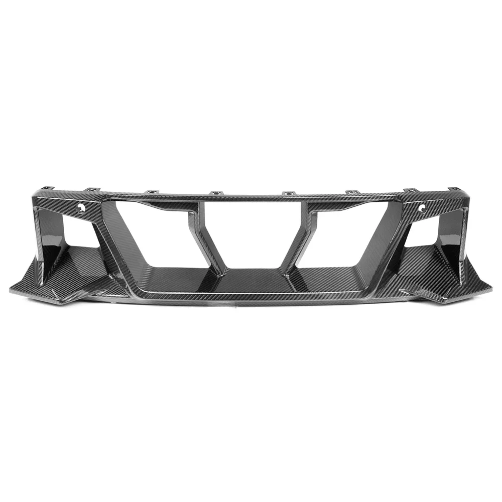 

Dry Front Bumper Lower Under Carbon Fiber Grill Grille Frame For BMW G87 M2 23-in VS Style