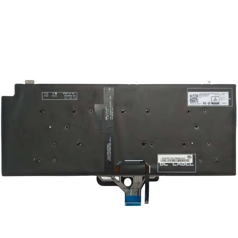 Imagem -03 - Teclado Espanhol para Dell Latitude 7310 E7310 em 06ht49 com Retroiluminação Novo