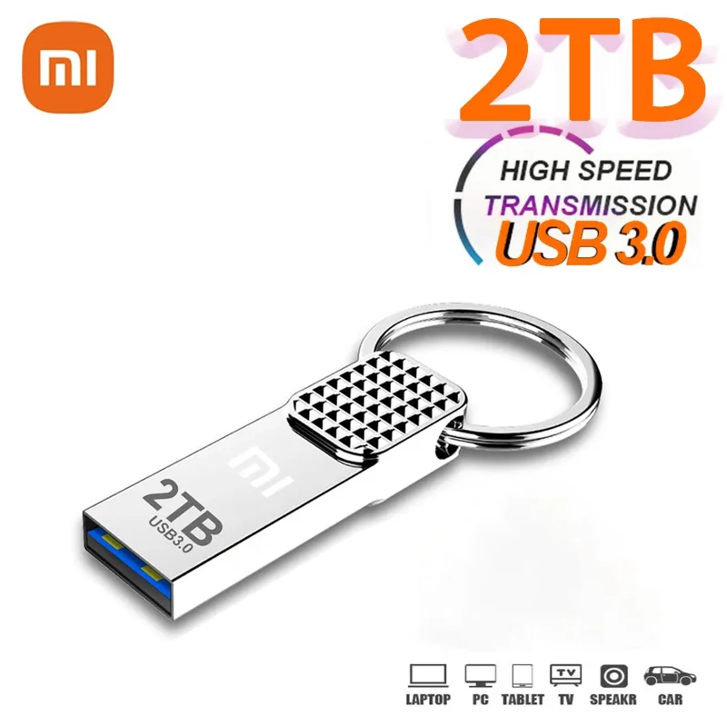 Xiaomi 2TB Usb 3.0 Flash Pendrive Metal 1TB 512GB 256GB przenośny dysk Usb wodoodporny Memoria dysk Flash Usb