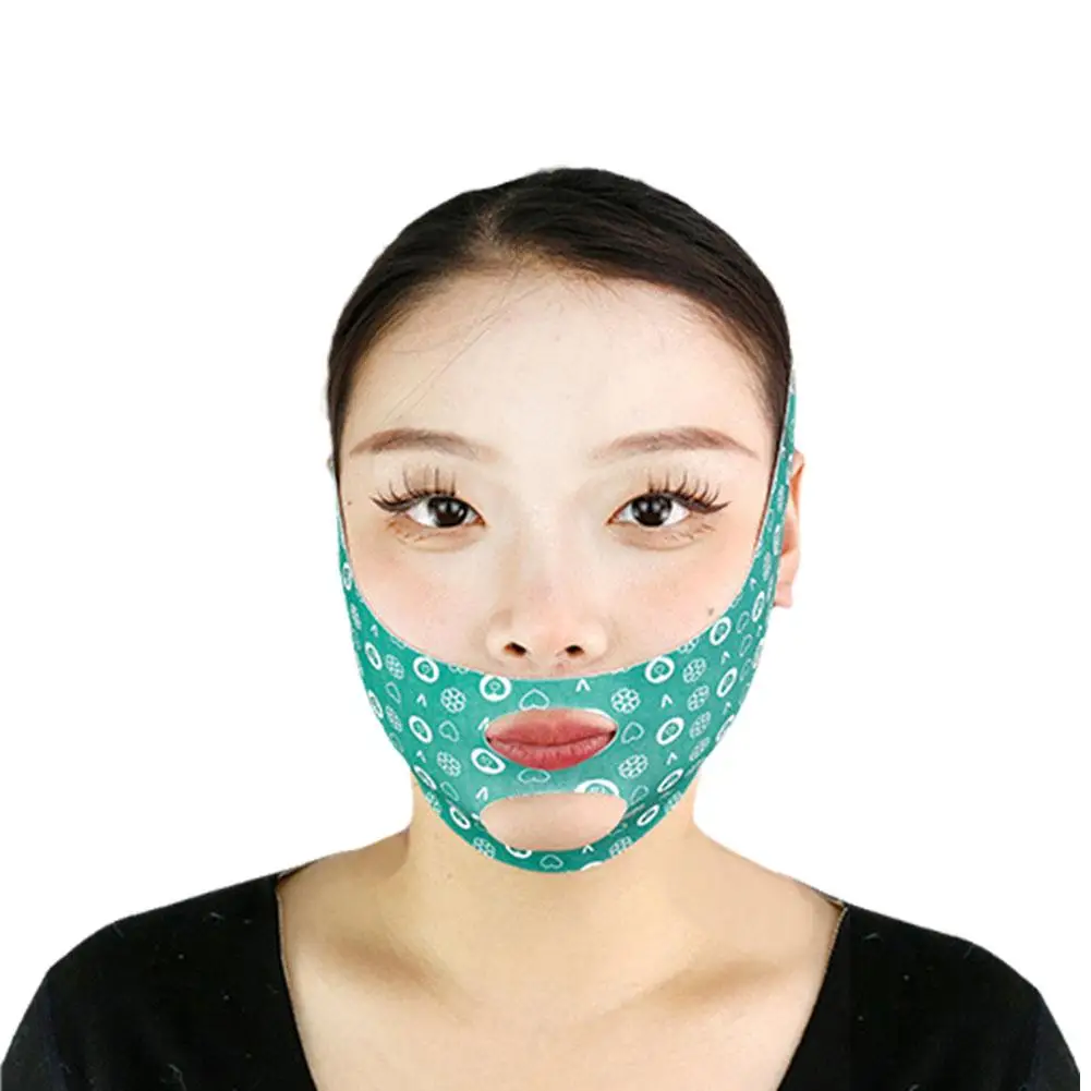 Adjustable V Face Bandage Lift Up Belt Reduce Double Sleeping Sculpting Chin Skin Face Tool Tapes Lifting Care Face Fa Q5x7