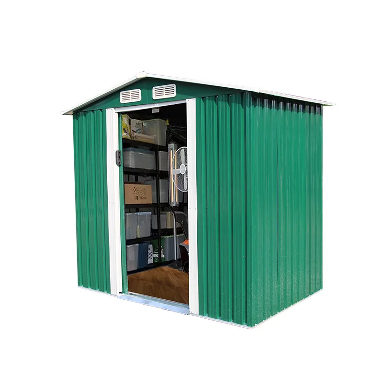 

Private flower shed wooden house, garden hut, tool room simple room