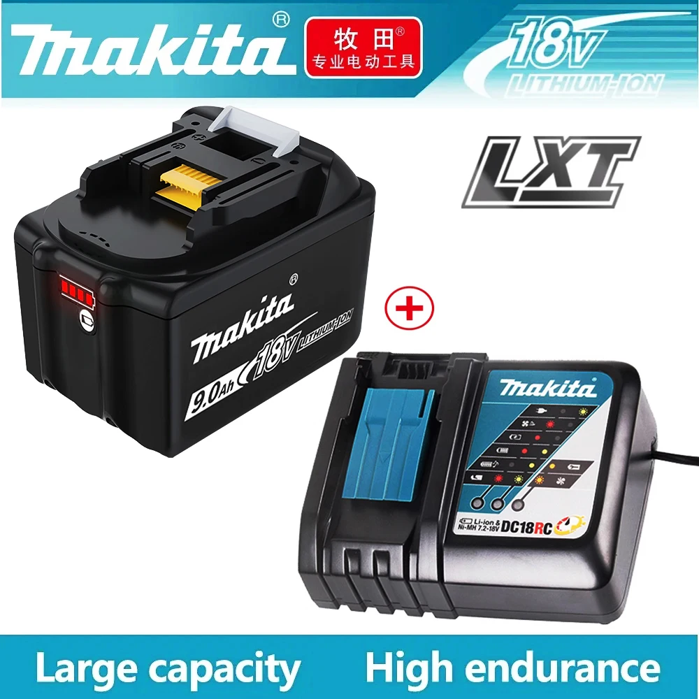 

Makita 18V 6.0Ah rechargeable battery, suitable for Makita BL1840 BL1830 BL1830B BL1850 BL1850B original power tool battery