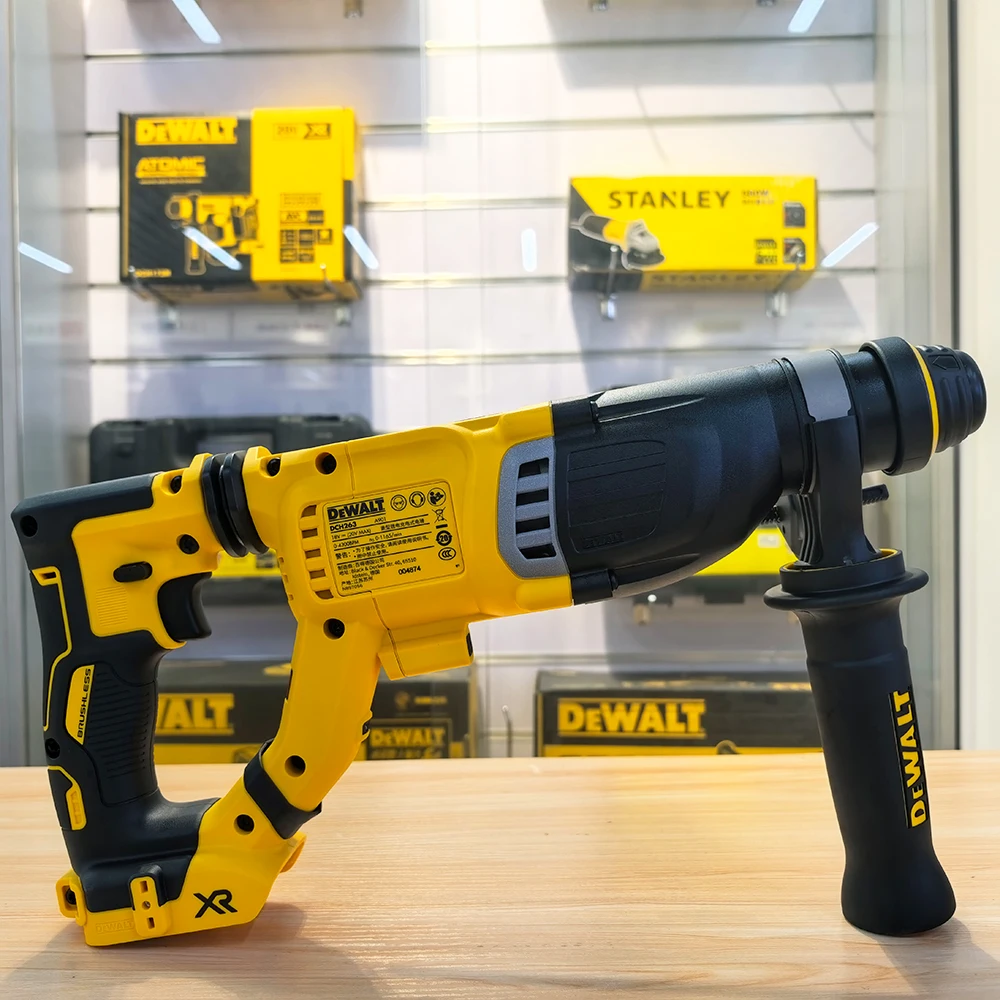 DEWALT 20V Fırçasız Akülü Çekiç Darbeli Matkap SDS PLUS D-Kolu Döner Çekiç DCH263 Çekiç Elektrikli El Aletleri