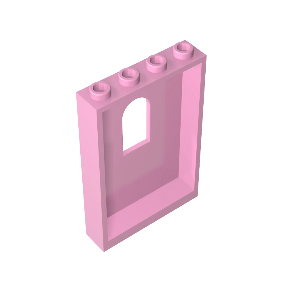 

Gobricks GDS-2030 Panel 1x4x5 with Arched Window Compatible with lego 60808 Children's Building Blocks Toys