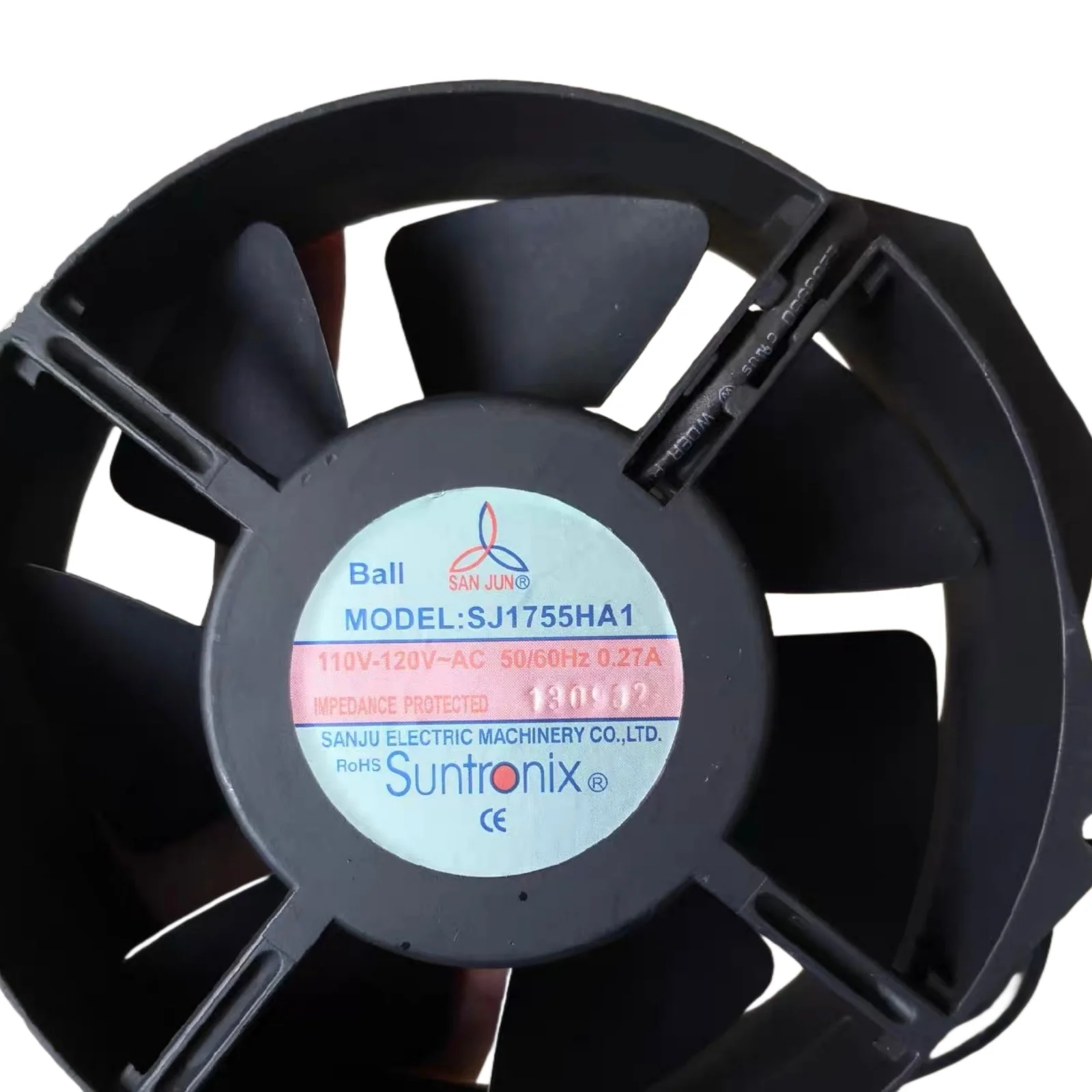 

Для SANJUN SJ1755HA1 172x150x55 мм 110 В 0,27 А 31 Вт охлаждающий вентилятор с шарикоподшипником 3350 об/мин 280 куб. футов в минуту промышленный инверторный шкаф