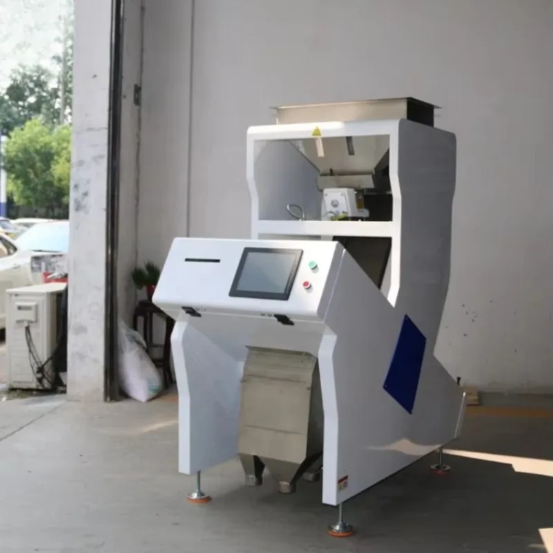 Factory Anysort Guangdong Optical Wooden Magnetic Nuts Tea Hazelnut Bean Cashew Color Sorter Sorting Machine Customized