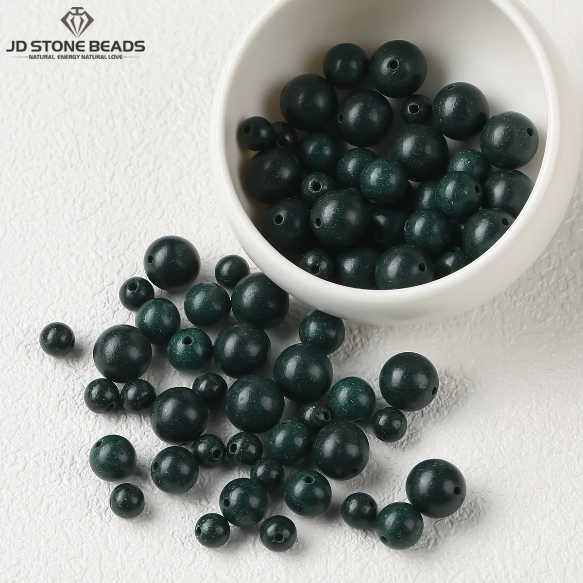 

10 Pcs/lot Chinese Five Elements Wood Incense Bead Round Loose Spacer For Jewelry Making DIY Necklace Bracelet Accessories