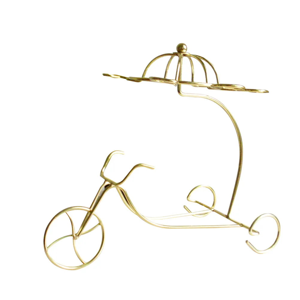 

Creative Glass Rack Metal Cup Holder Bottle Holder Iron Display Rack Home Decoration Bar Accessories (Golden