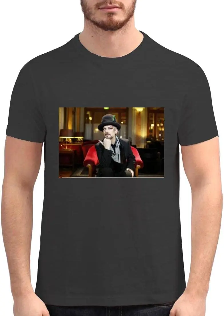 Boy George - Men's Soft Graphic T-Shirt PDI #PIDP1024379