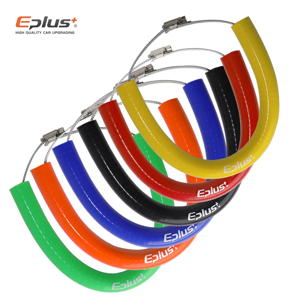 Universal Motorcycle Exhaust pipe Silicone Protector Cover Guard Ring Anti-hot Anti-drop For Yamaha Honda Kawasaki Suzuki  KTM image 2