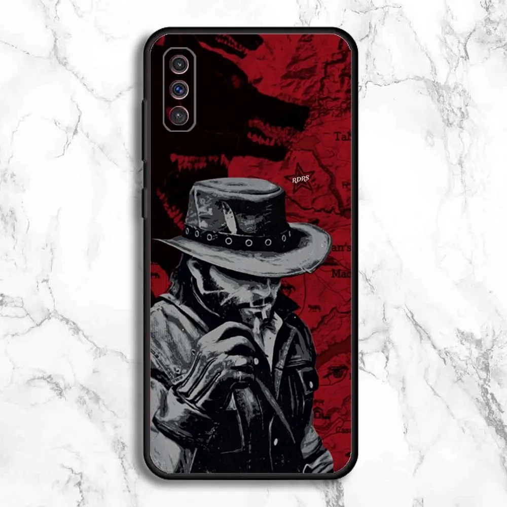 Game R-Red D-Dead Redemption Phone Case For Samsung Galaxy A13,A21s,A22,A31,A32,A52,A53,A71,A80,A91 Soft Black Phone Cover