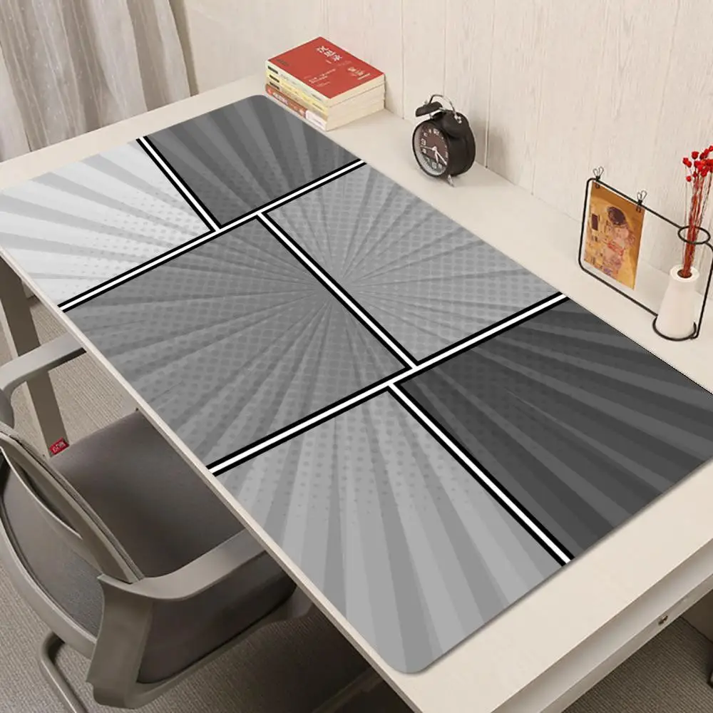 

Comic Panel Mouse Pad Multi-Size non-slip Gaming mouse pad Gamer E-Sports Mouse Mat Game Mechanical Keyboard XXL Desk Mat