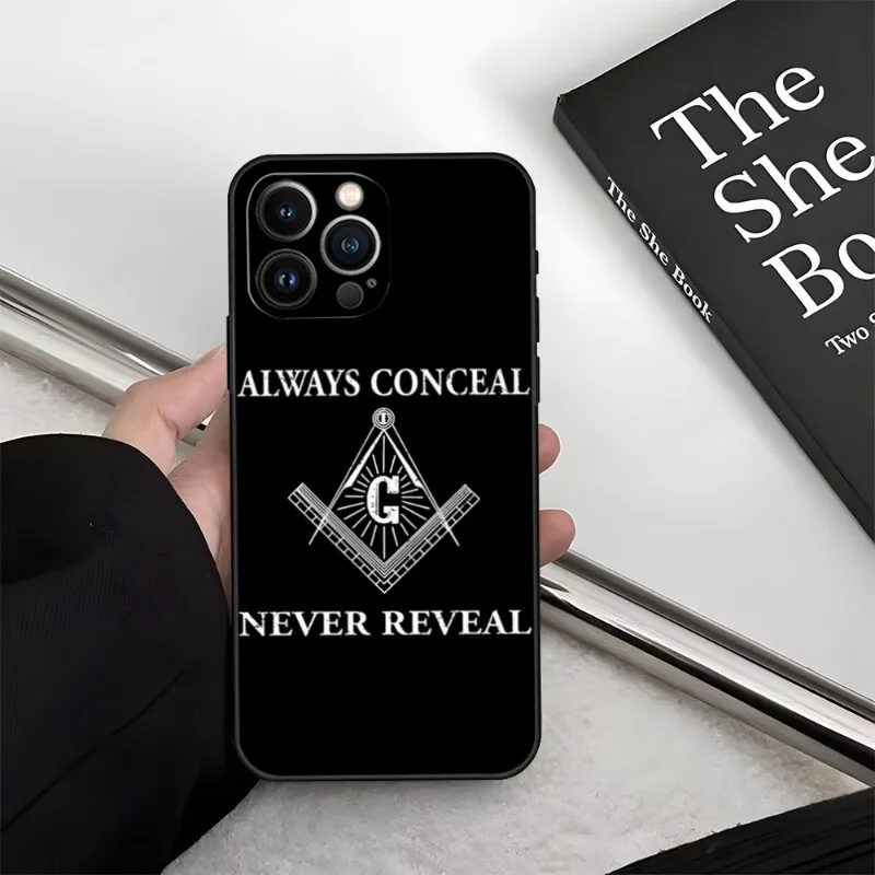 Religion Fraternity Freemasons Phone Case For Iphone 14 Pro Max 13 Mini 11 12 Xr Xs X 6s 8 Plus Back Cover