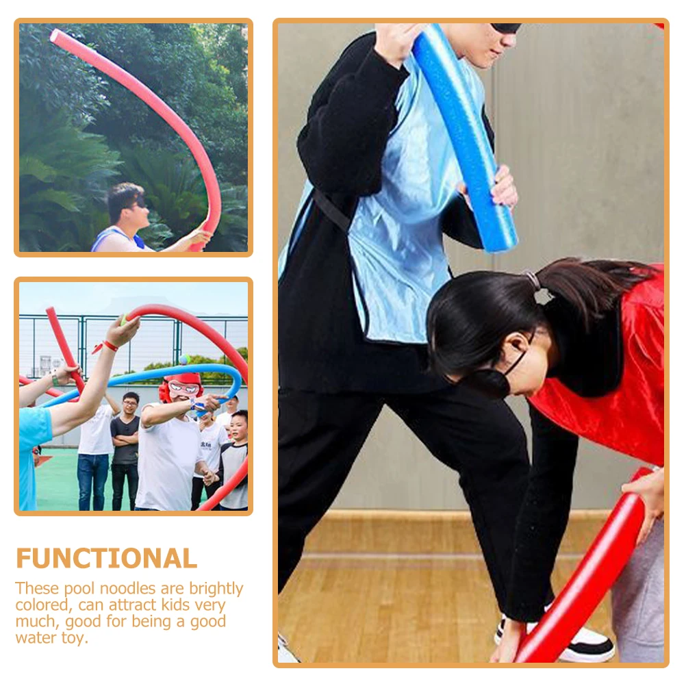 

3pcs Buoyancy Rods Swimming Pool Foam Sticks Kids Large Pool Noodles Water Toys Noodles Float Colorful
