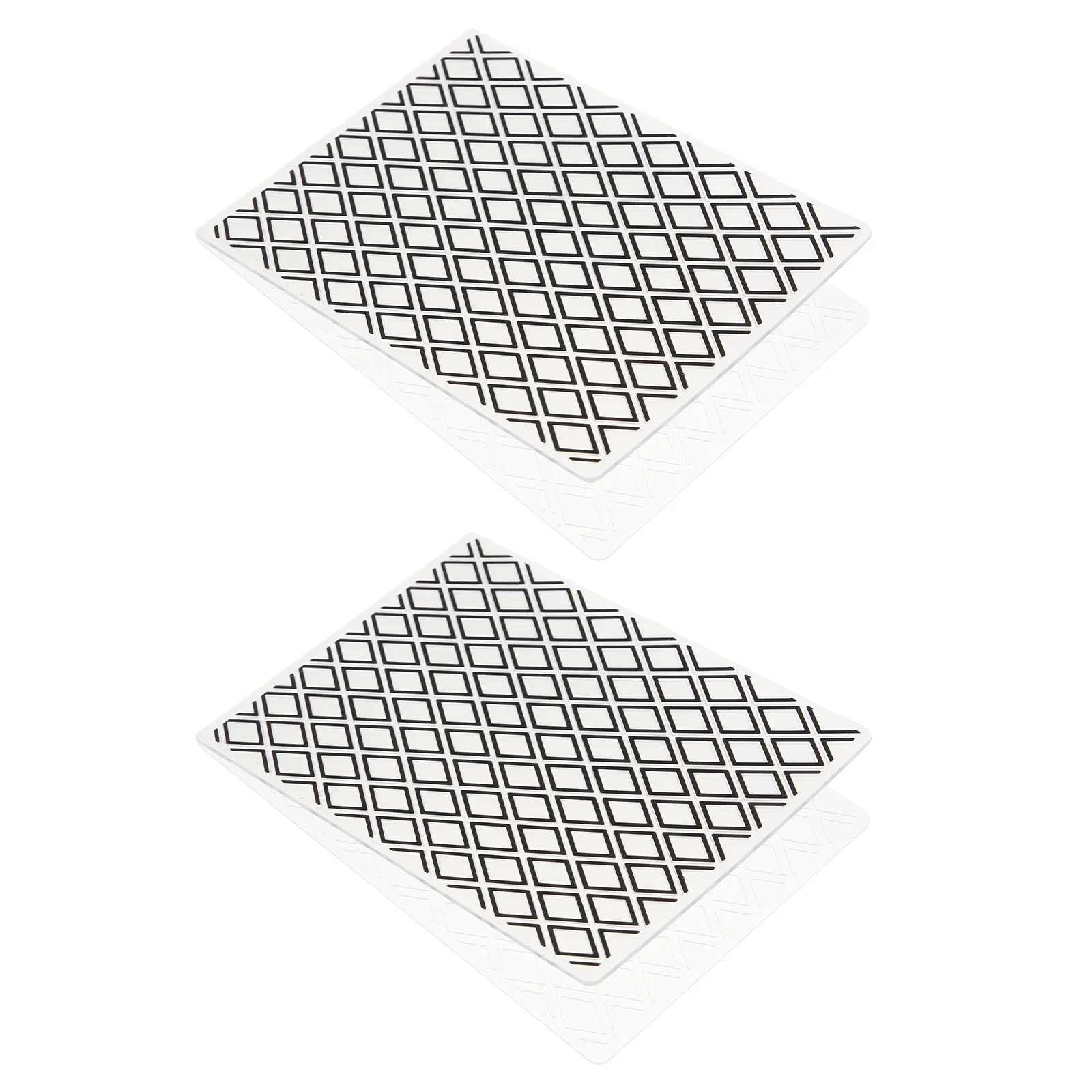 

2Pcs Plastic Embossing Folder Reusable Template for Card Making Scrapbooking Invitations DIY Craft Decoration