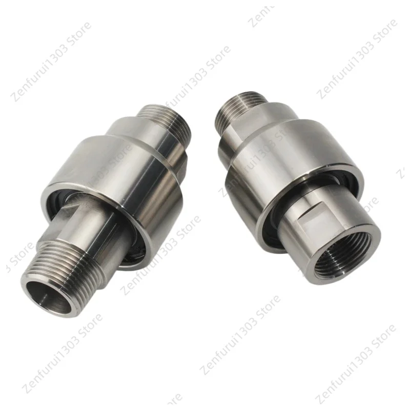 Stainless Steel High Pressure 360 Universal Rotary Joint Carbon Thread Flange Tower Crane Spray