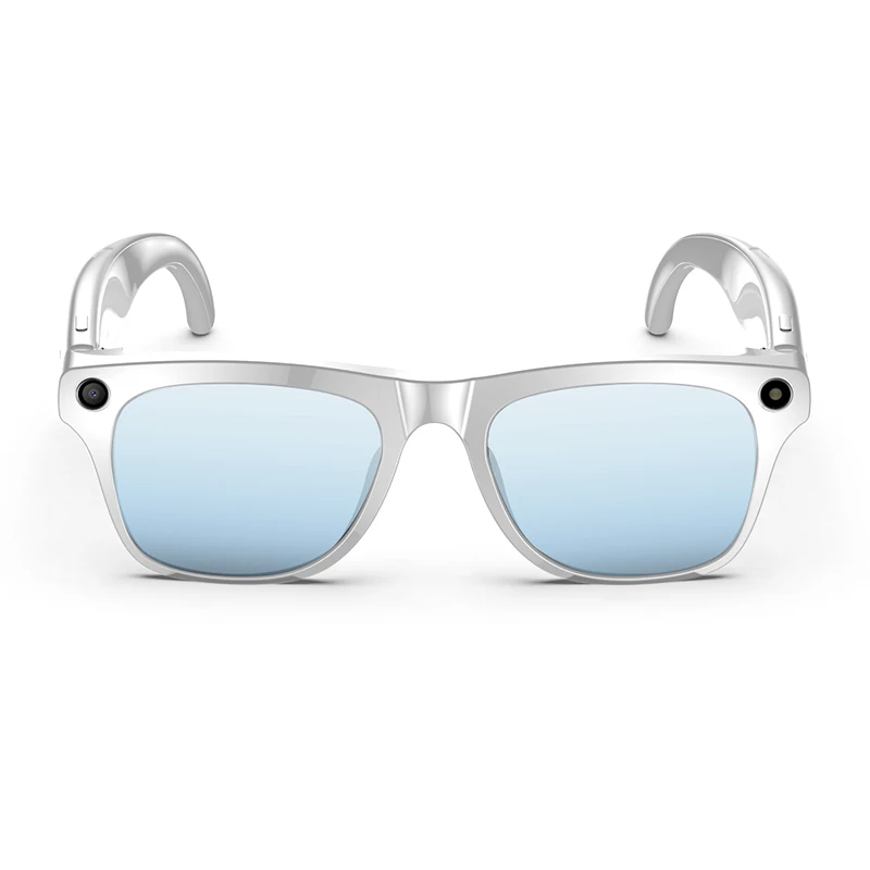 Smart Glasses 100W Camera Anti-shake Video Recording Music Control Photo Recognition Bluetooth Call Sports Sunglasses Waterproof