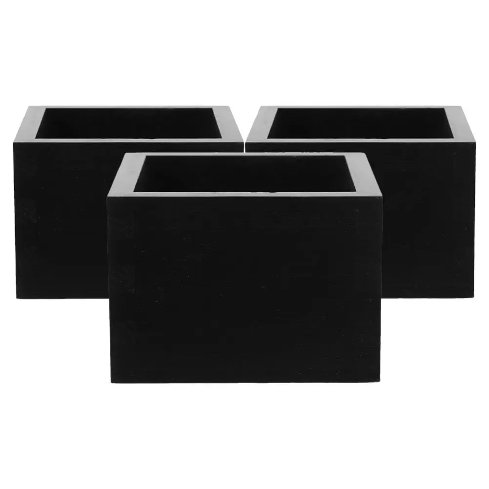 3Pcs Japanese Square Wooden Sake Cups Elegant Storage Box Included Ideal for Sushi Bars Home Entertaining Fragrance Enhancing