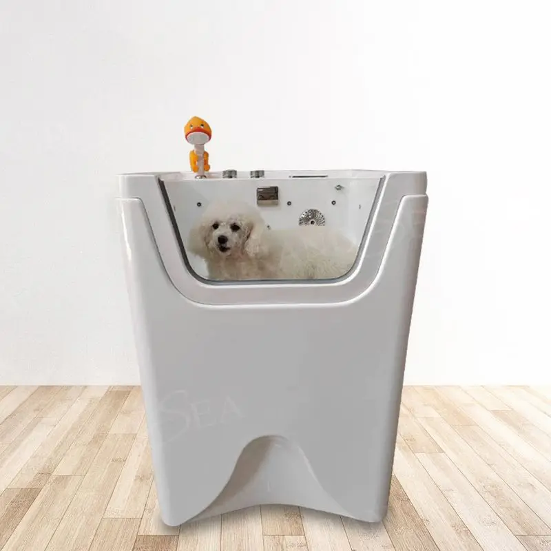 Dog Ozone Grooming Cleaning Bathtub Constant Temperature Hot Water Massage Pet Bathtub
