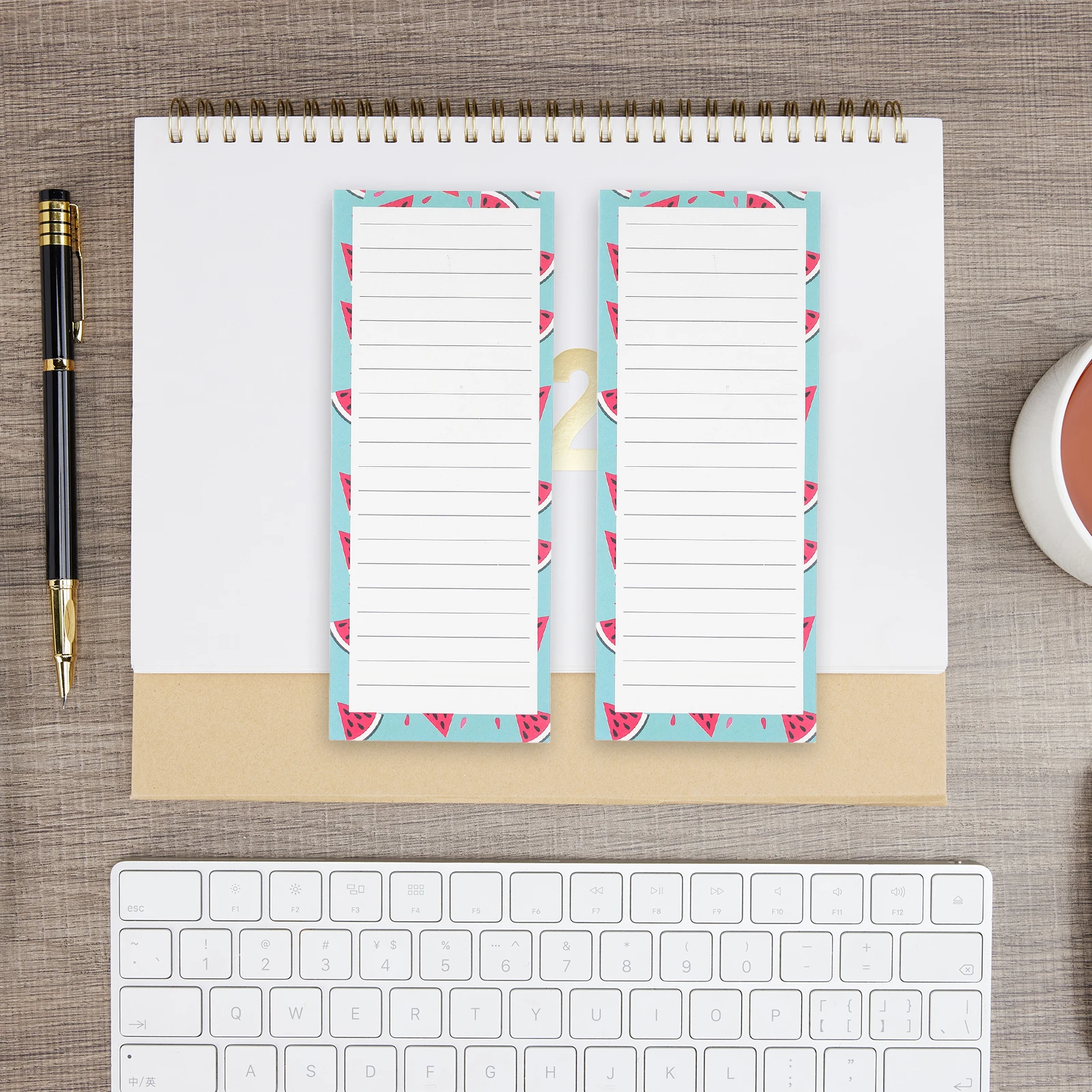 3pcs Magnetic Notepad Smooth Writing Tear Resistant Pages for Fridge Grocery List Notebook Home Office Refrigerator Note Pads