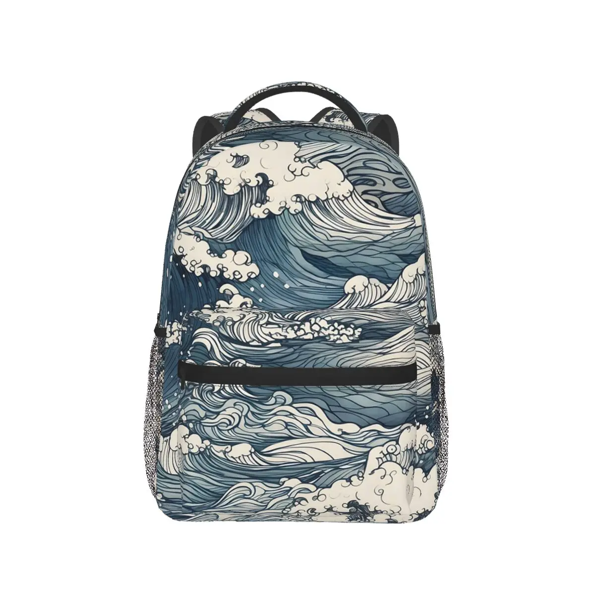 Mochila The Great Off Wave Kanagawa Ocean Waves, gran oferta, mochila de gran capacidad para niños, mochila escolar, bolsos de hombro