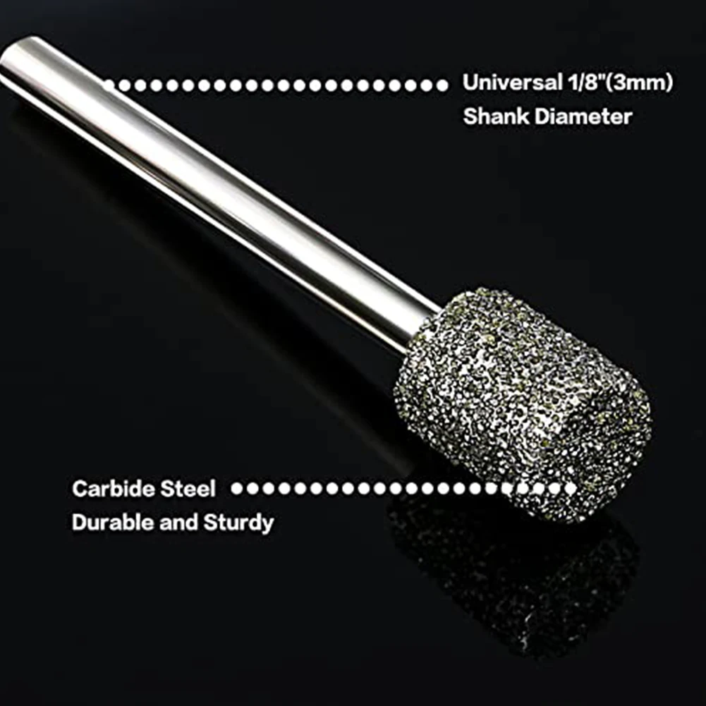 24 шт./компл. шлифовальные головки для полировки стекла, гранита, шлифования, сверления, вращающихся инструментов, аксессуары