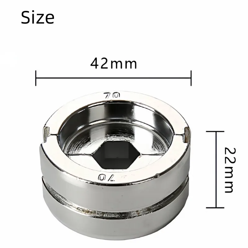 Electric Hydraulic Clamp Mold EZ300/EC/EP/EB Type Universal Wire Crimping Clamp Crimping Head Die Accessories