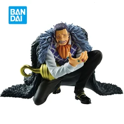 W magazynie Banpresto Battle Record Collection One Piece Sir Crocodile Oryginalna figurka anime Pvc Model Kolekcjonerskie zabawki 8Cm