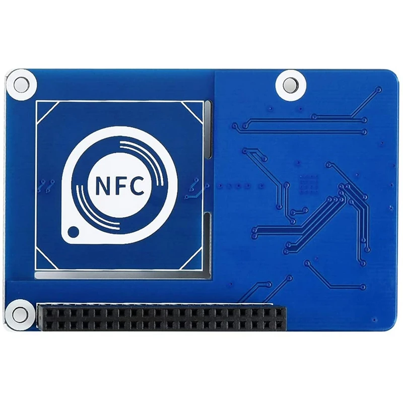 Waveshare-PN532 NFC HAT para Raspberry Pi, Suporta Três Interfaces de Comunicação, I2C, SPI, UART, Frequência 13.56MHz