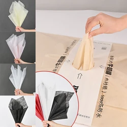 40 pz/set coreano estraibile latte cotone carta fiore carta da imballaggio carta Bouquet floreale materiali da imballaggio