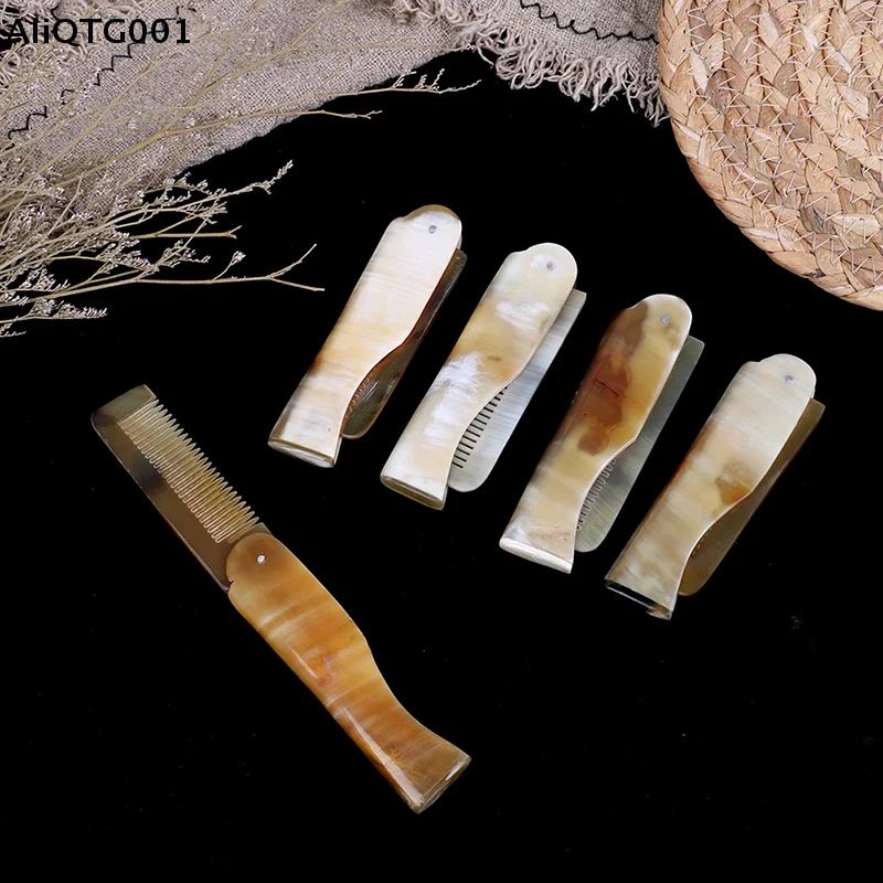 

Comb Foldable Pocket Clip Moustache Beard Styling Hairdressing Tools