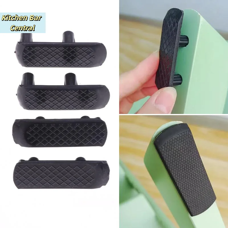【2/4Pcs Child Growth Chair Non-slip Foot Pad Universal For Stoke Accessories Baby Dining Table Leg Gasket】