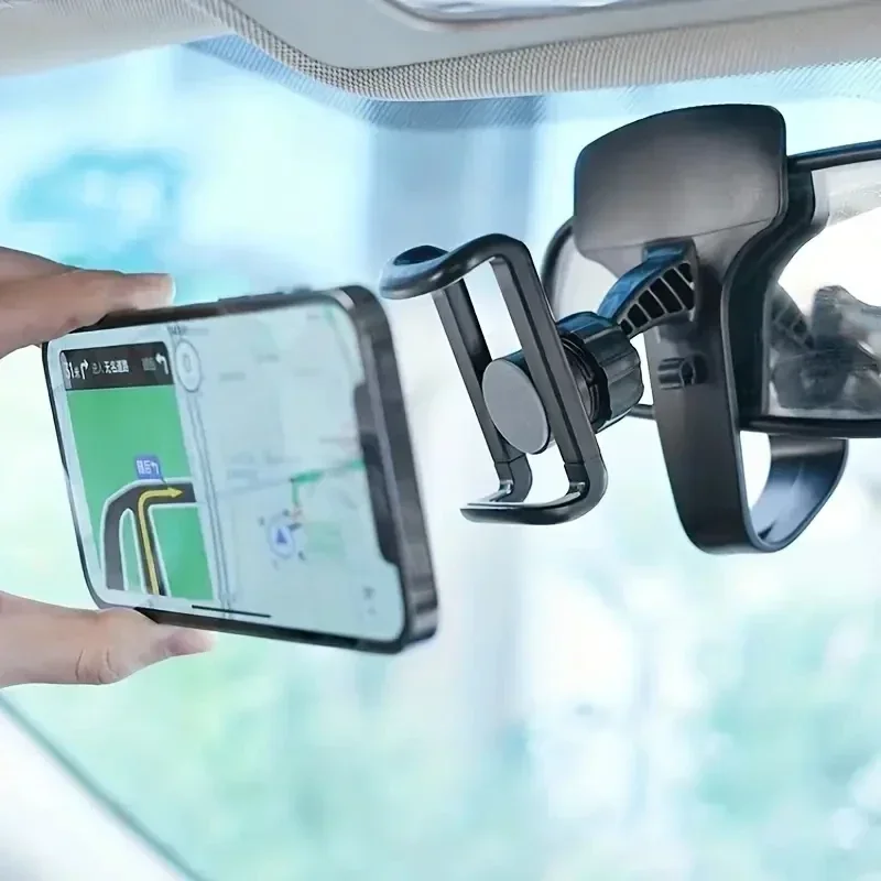 Car Phone Holder Stand Universal Dashboard Car Clip Mount GPS Bracket Car Mobile Phone Support in Car For iPhone Xiaomi Samsung image 6