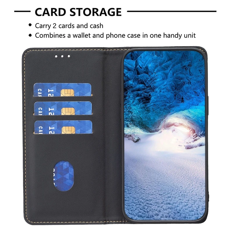 For Xiaomi Redmi 12 Case Magnetic Flip Phone Case on For Funda Xiomi XiaoMi Redmi 12 Leather Card Cover Redmi12 12C 13C Coque