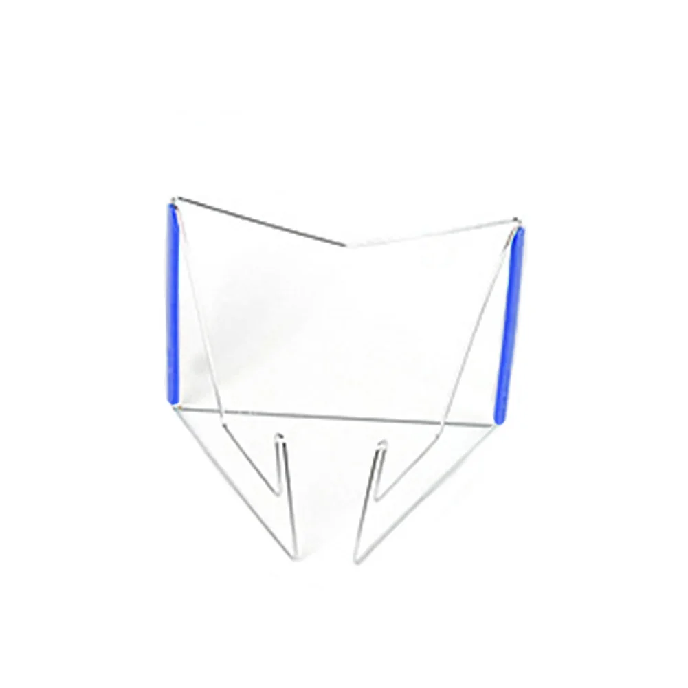 ฐานรองสมุดโน้ตอเนกประสงค์มุมปรับได้พับได้ทำจากสเตนเลสเอกสารขาตั้งหนังสือโต๊ะวางโน้ตบุ๊คอเนกประสงค์